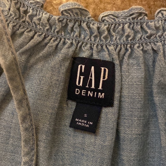 ❤️2 for $10 Gap Denim Summer Sleeveless Top - Picture 7 of 10